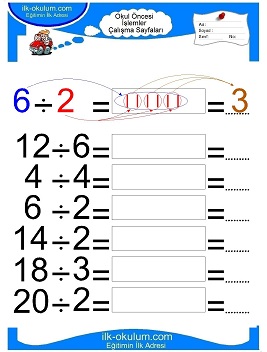 Çocuklar İçin toplam işlemi yaprak testleri 